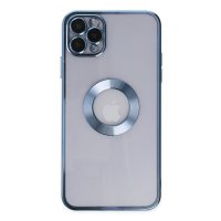 Newface iPhone 11 Pro Max Kılıf Slot Silikon - Mavi