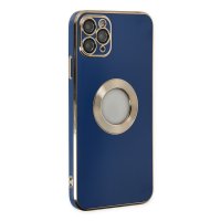 Newface iPhone 11 Pro Max Kılıf Store Silikon - Mavi