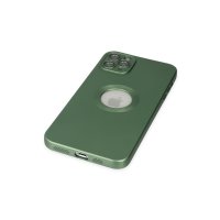 Newface iPhone 11 Pro Max Kılıf Vamos Lens Silikon - Açık Yeşil