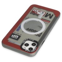 Newface iPhone 11 Pro Max Kılıf Venüs Magneticsafe Desenli Kapak - Venüs - 11