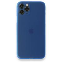 Newface iPhone 11 Pro Max Kılıf PP Ultra İnce Kapak - Mavi