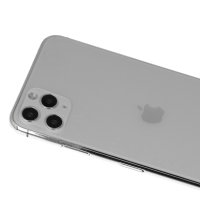 Newface iPhone 11 Pro Max Rainbow Kamera Lens Koruma Cam - Beyaz