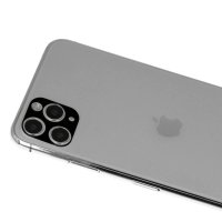 Newface iPhone 11 Pro Max Rainbow Kamera Lens Koruma Cam - Siyah