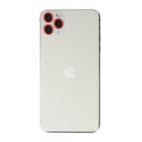 Newface iPhone 11 Pro Max Metal Kamera Lens - Kırmızı