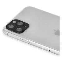 Newface iPhone 11 Pro Pers Alüminyum Kamera Lens - Siyah
