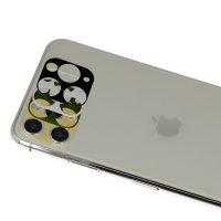 Newface iPhone 11 Pro Rainbow Kamera Lens Koruma Cam - Siyah