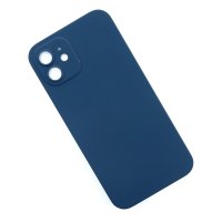 Newface iPhone 12 Kılıf 360 Hayalet Full Body Silikon Kapak - Açık Mavi