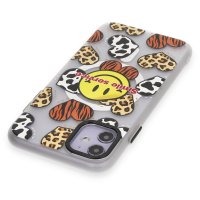 Newface iPhone 12 Kılıf Apollo Magneticsafe Desenli Kapak - Apollo Şeffaf - 2