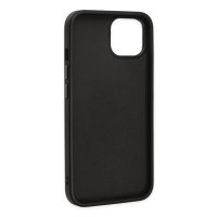 Newface iPhone 12 Kılıf Asya Deri Silikon - Siyah
