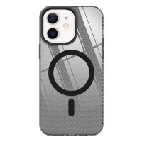 Newface iPhone 12 Kılıf Beta Magneticsafe Silikon - Siyah