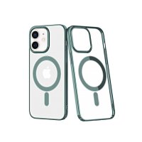 Newface iPhone 12 Kılıf Element Magneticsafe Sert Kapak - Köknar Yeşili