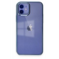 Newface iPhone 12 Kılıf Element Silikon - Mavi