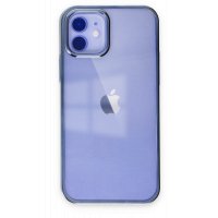 Newface iPhone 12 Kılıf Element Silikon - Sky Blue