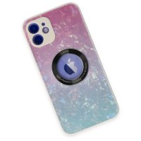 Newface iPhone 12 Kılıf Estel Silikon - Estel Mavi