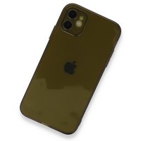 Newface iPhone 12 Kılıf Fly Lens Silikon - Siyah