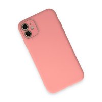 Newface iPhone 12 Kılıf Lansman Glass Kapak - Pembe