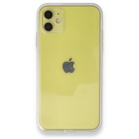 Newface iPhone 12 Kılıf Razer Lensli Silikon - Şeffaf