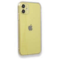 Newface iPhone 12 Kılıf Razer Lensli Silikon - Şeffaf