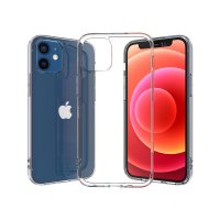 Newface iPhone 12 Mini Kılıf Deluxe 2mm Şeffaf Silikon