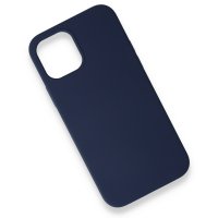 Newface iPhone 12 Mini Kılıf Magneticsafe Lansman Silikon Kapak - Lacivert
