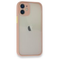 Newface iPhone 12 Mini Kılıf Montreal Silikon Kapak - Pembe