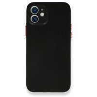Newface iPhone 12 Mini Kılıf PP Ultra İnce Kapak - Siyah