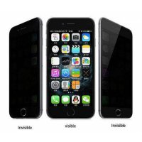 Newface iPhone 8 Bilvis Hayalet Cam Ekran Koruyucu - Siyah