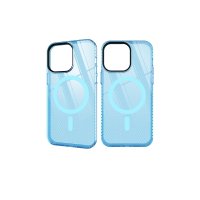 Newface iPhone 12 Pro Kılıf Beta Magneticsafe Silikon - Mavi