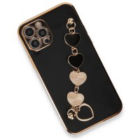 Newface iPhone 12 Pro Kılıf Esila Silikon - Siyah