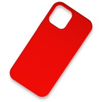 Newface iPhone 12 Pro Max Kılıf Lansman Legant Silikon - Kırmızı