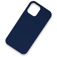 Newface iPhone 12 Pro Max Kılıf Lansman Legant Silikon - Lacivert