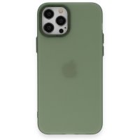 Newface iPhone 12 Pro Kılıf Modos Metal Kapak - Koyu Yeşil