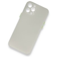 Newface iPhone 12 Pro Kılıf PP Ultra İnce Kapak - Beyaz