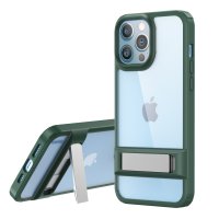 Newface iPhone 12 Pro Kılıf Rolet Stand Kapak - Yeşil