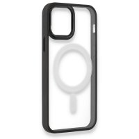 Newface iPhone 12 Pro Kılıf Room Magneticsafe Silikon - Siyah