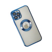 Newface iPhone 12 Pro Kılıf Slot Silikon - Mavi