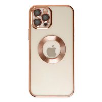Newface iPhone 12 Pro Kılıf Slot Silikon - Rose Gold