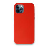 Newface iPhone 12 Pro Kılıf Magneticsafe Lansman Silikon Kapak - Kırmızı