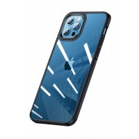 Newface iPhone 12 Pro Max Kılıf Bold Silikon - Siyah