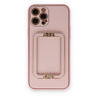 Newface iPhone 12 Pro Max Kılıf Coco Elit Kapak - Pembe