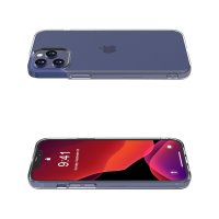 Newface iPhone 12 Pro Max Kılıf Deluxe 2mm Şeffaf Silikon