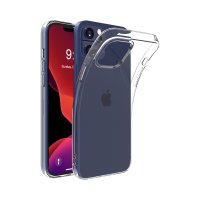 Newface iPhone 12 Pro Max Kılıf Deluxe 2mm Şeffaf Silikon