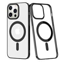 Newface iPhone 12 Pro Max Kılıf Element Magneticsafe Sert Kapak - Siyah