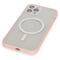 Newface iPhone 12 Pro Max Kılıf Grand Magneticsafe Kapak - Pembe