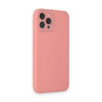 Newface iPhone 12 Pro Max Kılıf Lansman Glass Kapak - Pembe