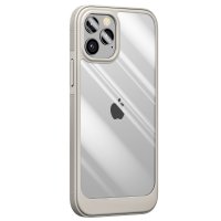 Newface iPhone 12 Pro Max Kılıf Lion Silikon - Beyaz