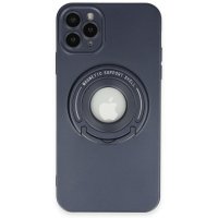 Newface iPhone 12 Pro Max Kılıf Lukka Magneticsafe Kapak - Lacivert