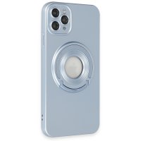 Newface iPhone 12 Pro Max Kılıf Lukka Magneticsafe Kapak - Sierra Blue