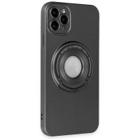Newface iPhone 12 Pro Max Kılıf Lukka Magneticsafe Kapak - Siyah