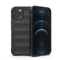 Newface iPhone 12 Pro Max Kılıf Optimum Silikon - Siyah